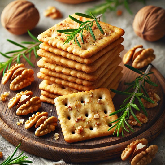Walnoot rozemarijn crackers
