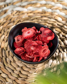 Gevriesdroogde Aardbeien Schijfjes