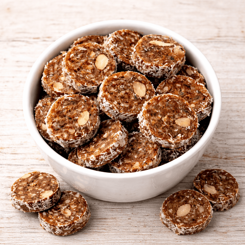 Dadel Noten Kokos Bites