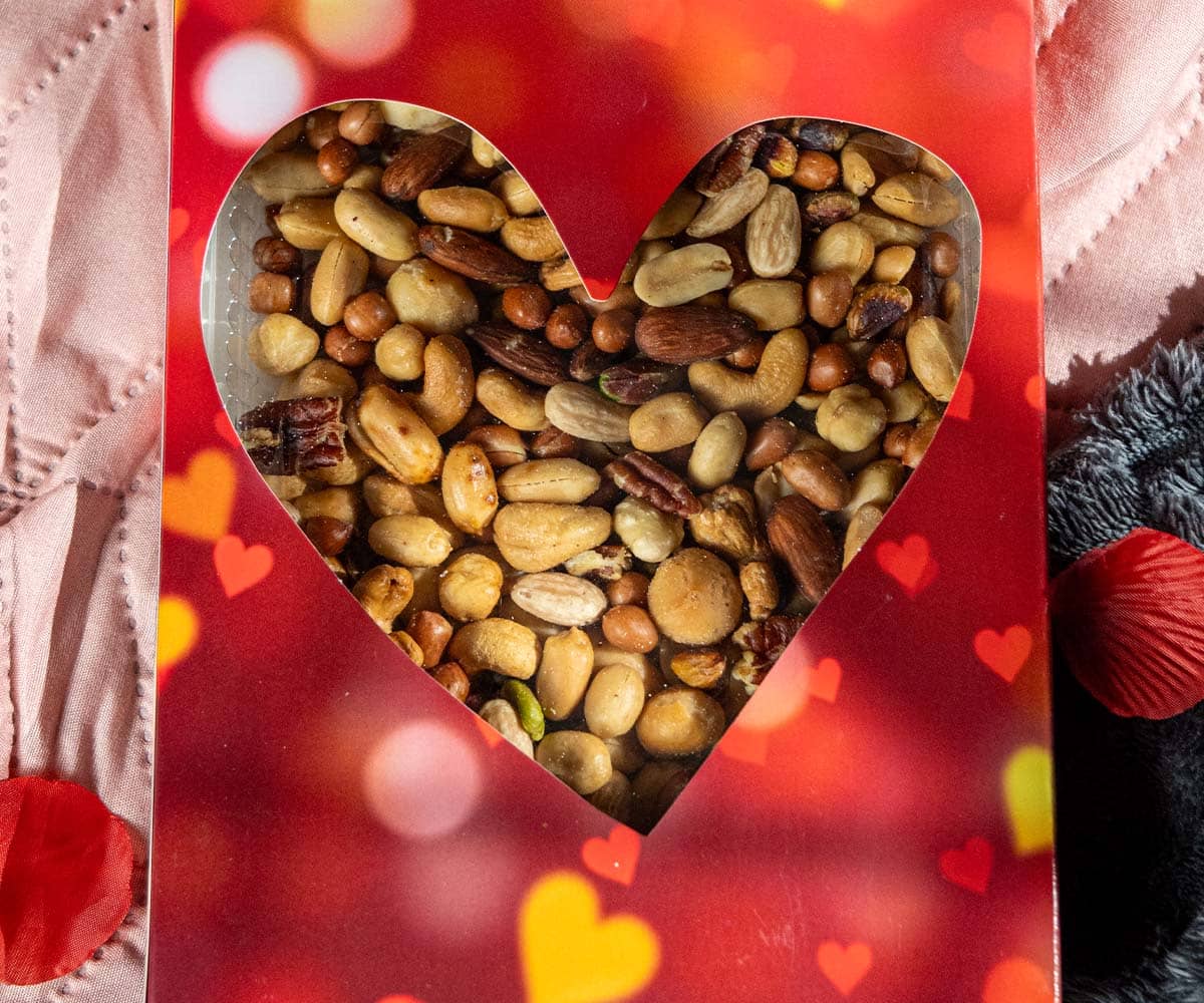 Moederdag Hart Noten